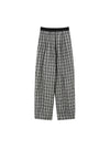 Linen Plaid Lounge Pants