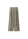 Gray/Navy Classic Wide Leg Pants