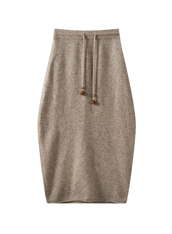 Yak Wool Knit Skirt