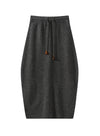 Yak Wool Knit Skirt