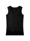 V-hals blomsterblonde tanktop