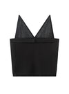V-hals blomsterblonde tanktop