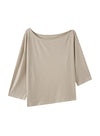 Soft Touch Asymmetrical Top
