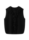 V-hals blomsterblonde tanktop