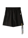 Sommer linned stribede shorts