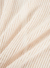 Sheer Ribbed Cover-Up Top