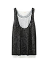 V-hals blomsterblonde tanktop