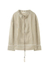 Relaxed Linen Stripe Shirt
