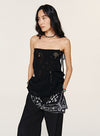 2-Way Wear Lace Top & Skirt
