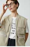 Sports Style Short Vest Jacket