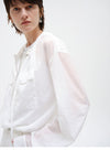 Designer Style Drawstring Zipper Shirt