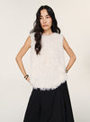 Alpaca pels ruskindsvest