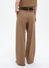 Classic Straight Wide-Leg Pants