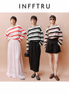 Candy Striped Round Neck Long Sleeved T-Shirt