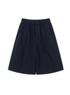 Sommer linned stribede shorts