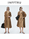 Windbreaker Style Medium Length Shirt Dress