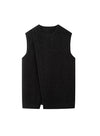 Wool H-Shaped Loose Vest