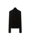 160s Wool Knitted Turtleneck Basic Sweater