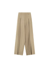 Long Casual Wide-Leg Trousers