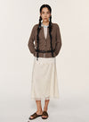 Wool Knitted Two-Piece Set