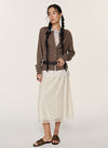 Wool Knitted Two-Piece Set