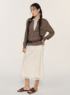 Wool Knitted Two-Piece Set