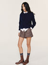 Wool Knitted Two-Piece Set
