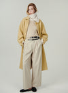Dual Waistband Wide Leg Pants