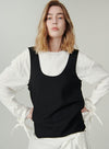 U Neck Layering Top