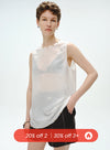 Blend Silk Tank Metallic Detail Design