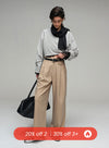Casual High Waist Wide Leg Pants