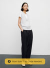 Classic Plaid Wool Trousers