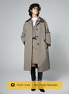 Classic Retro Cotton Patchwork Coat
