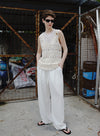 Ethnic Motif Vest Cutout Design