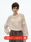 Embroidered Dramatic Blouse