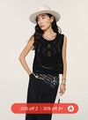 Fall Lace Shell Top