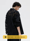 Flower Lace Patchwork-skjorte