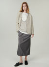 Classic A-Line Midi Skirt