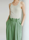 High Waist Casual Wide Leg Pants