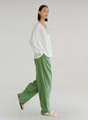 High Waist Casual Wide Leg Pants