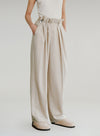 High Waist Casual Wide Leg Pants