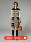 Deep V Pullover Pocket Vest Kjole