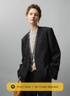 Acetate Linen Suit Jacket