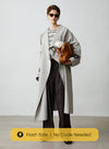Large Silhouette Loose Trench Coat