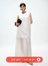 Lily Layered Linen Dress
