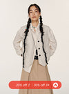 Linen Denim Vest