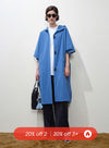 Wrinkle-Resistant Nylon Cape Coat