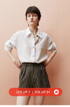 Sommer linned stribede shorts