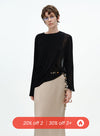 Split-Hem Layered Top