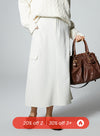 Pocket Straight Shape Skirt